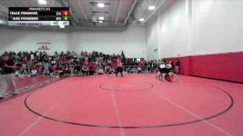 150 lbs Cons. Round 3 - Trace Prigmore, Central-GJ vs Jake Pounders, Holy Family