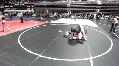 285 lbs Rr Rnd 1 - Nash Gift, Team Montana vs Logan Carley, Wrecking Crew