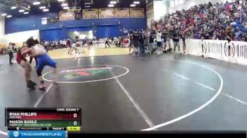 132 lbs Cons. Round 7 - Ryan Phillips, Westside vs Mason Basile, Tampa Bay Tiger Wrestling Club