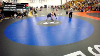 285 lbs Champ. Round 2 - Michael Yerian, Marian vs Hunter Crabtree, Manchester