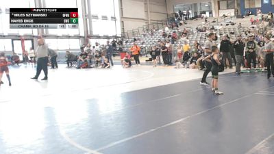 53 lbs Champ. Rd Of 16 - Miles Szymanski, Black Fox Wrestling Academy vs Hayes Ence, Shootbox Wrestling Club