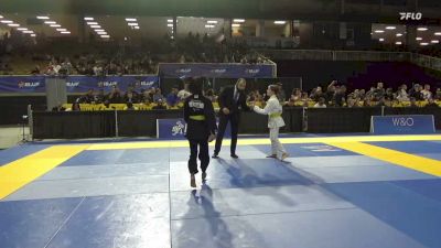 Andrea Paprica vs Nahla B People 2026 Pan Kids Jiu-Jitsu IBJJF Championship