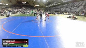 1A 157 lbs Quarterfinal - Braden Swihart, Castle Rock vs Keeven Gifford, Kiona Benton