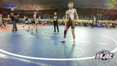 86 lbs Round Of 16 - Hunter Johnson, Blaine County Grapplers vs Dayton Spexarth, Brawlers