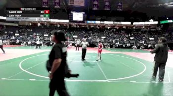 120 lbs Quarterfinal - Caleb Mize, MIRA vs Cain Rock, SWCA