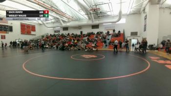 190 lbs Quarterfinal - Wesley Walks, Hardin vs Zack Kuntz, Greybull/Riverside