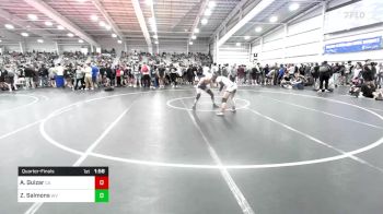 107 lbs Quarterfinal - Athziri Guizar, CA vs Zoey Salmons, WV