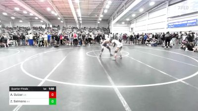 107 lbs Quarterfinal - Athziri Guizar, CA vs Zoey Salmons, WV