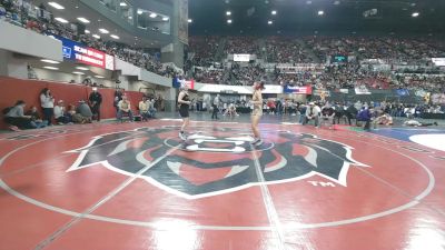 G - 125 lbs Champ. Round 1 - Amira Gonzales, Butte Central (Girls) vs Maia Campbell, Fort Benton (Girls)