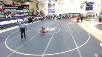 120 lbs 3rd Place Match - Nicholas Malagon, Illinois Valley Central vs Dalton Delong, Dwight