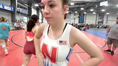 126 lbs Rr Rnd 1 - Julie Ortiz, Misfits Girls Wrestling vs Ashton Hofeling, Team Nebraska Silver