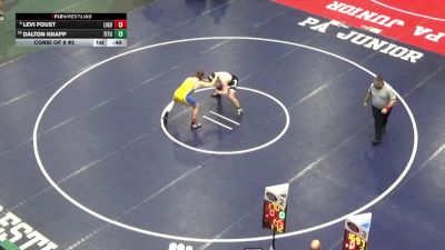 172 lbs Consi Of 8 #2 - Levi Foust, Ligonier Valley vs Dalton Knapp, Titusville