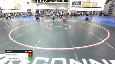 157A lbs Rr Rnd 2 - Meyer Shapiro, Cornell vs Jimmy Harrington, Harvard