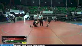 126 lbs Champ. Round 2 - CLINTON STEWART, Scottsboro vs Jaxson Thomas, Lincoln