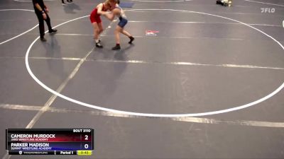 108 lbs Round 4 - Cameron Murdock, JARO Wrestling Academy vs Parker Madison, Summit Wrestling Academy