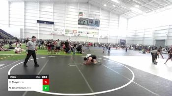 175 lbs Quarterfinal - David Maya, YV Wrestling vs Nathan Castellanos, Reign WC