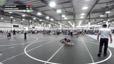126 lbs Consolation - Gavin Phillips, No Team vs Shamaree Hasan, Williams Field