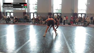 157 lbs Consi Of 8 #2 - Pablo Macias, Campbell vs Frank DiBella, Virginia Tech