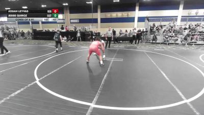 126 lbs Consi Of 8 #1 - Josiah Leyvas, Reign WC vs Jesse Quiroz, Eastvale Elite WC