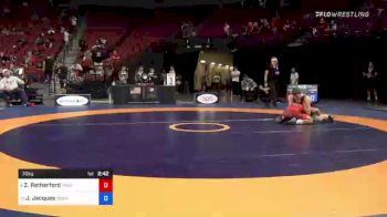 70 kg Consi 4 - Zain Retherford, TMWC / Nittany Lion Wrestling Club vs Jarrett Jacques, Tiger Style Wrestling Club