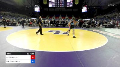 190 lbs Rnd Of 32 - Jace Renfro, MO vs Aiden Struchen, PA