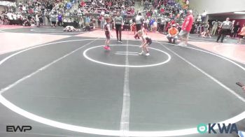 40 lbs Semifinal - Parks Andrews, Team Tulsa Wrestling Club vs Lane Carrier, Raw Wrestling Club