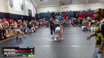 113/120 Round 2 - Shayne Ross, KC Elite Training Center vs Mac Milligan, Summerville Takedown Club