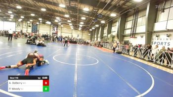 107 lbs Consi Of 8 #2 - Abigail DeBerry, WV vs Princessstorm Woody, NJ