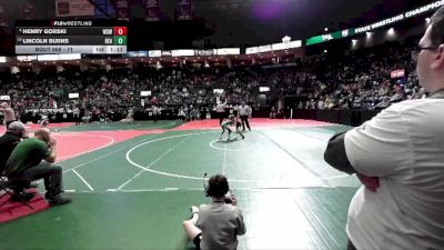 71 lbs Champ. Round 2 - Lincoln Burns, BEASTA vs Henry Gorski, WSW1