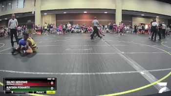 130 lbs Cons. Semi - Kayden Fogarty, C2X vs Gilmo Nedziwe, Michigan Pitbulls