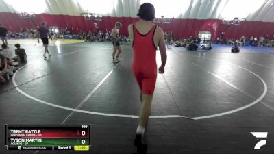 190 lbs Round 4 (16 Team) - Trent Rattle, Wisconsin Rapids vs Tyson Martin, Aquinas