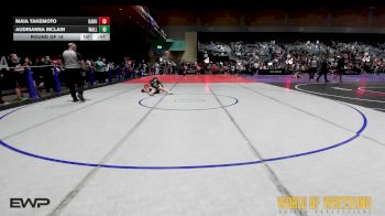 Round Of 16 - Maia Takemoto, Kahuku Wrestling Club vs Audrianna Mclain, Walla Walla Wrestling
