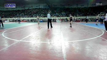 96 lbs Round Of 16 - Easton Scoles, Morrison JH vs Kiah Locust, Stillwater