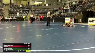 80 lbs Cons. Round 6 - Jett Allen, The Best Wrestler vs Ivan Larsen, MN Elite