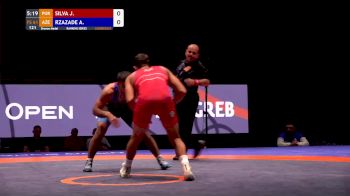 61kg Bronze -  Joey Silva, PUR vs Aliabbas Rzazade, AZE