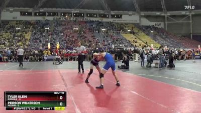 125 lbs Finals (8 Team) - Tyler Klein, Dubuque vs Peirson Wilkerson, Millikin