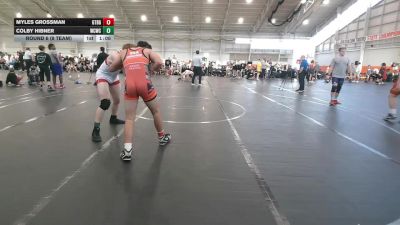 157 lbs Round 6 (8 Team) - Myles Grossman, Gettysburg vs Colby Hibner, Wrecking Crew WC