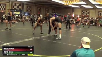 180 lbs Quarterfinals (8 Team) - Toko Kajai, Triumph WC vs Aman Khalil, Team Alien