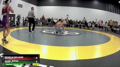 139 lbs Quarterfinals (8 Team) - Nicholas Kelleher, Team Gotcha vs Daniel Roman, Triumph