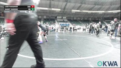 125 lbs Consolation - Liam Farquhar, Keystone Kids Wrestling Club vs Dagny Haskins, Shelton Wrestling Academy