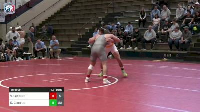 197 lbs Rr Rnd 1 - Vincent Lee, Duke vs Gavin Claro, LIU