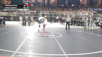 190 lbs 1st Place Match - PAISLEY MURPHY, Sunlake vs Arheanna Bryan, Taravella