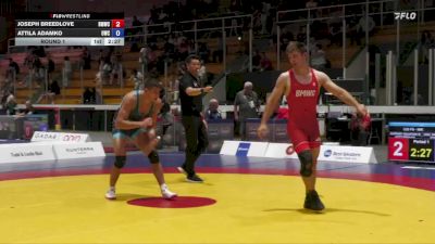 86kg Round 1 - Joseph Breedlove, Burnaby Mountain Wrestling Club vs Attila Adamko, OXEL Wrestling Club