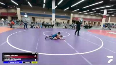 70 lbs Cons. Semi - Drake Pallan, 3F Wrestling vs Daniel Morgas Iii, 806 Elite Wrestling