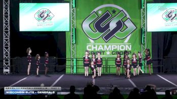 Wisconsin Elite - Generals [2026 L1.1 Youth - PREP - B Day 1] 2026 CSG Grand Nationals