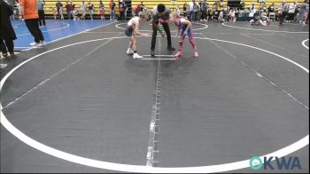 60 lbs Semifinal - Brylynn Revier, Morrison Takedown Club vs Rawley Wolf, Cowboy Wrestling Club