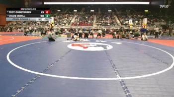 3A-120 lbs Cons. Round 2 - Troy Christensen, Newcastle vs Jacob Jewell, Worland