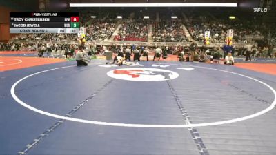 3A-120 lbs Cons. Round 2 - Troy Christensen, Newcastle vs Jacob Jewell, Worland
