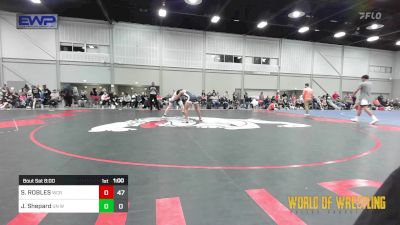 125 lbs Rr Rnd 3 - STEVEN ROBLES, West Coast Riders 14U vs Jaxon Shepard, Untouchables 14u White