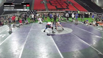 138 lbs Cons. Semis - Michael Lewis, Utah vs Carson Cobb, Alaska